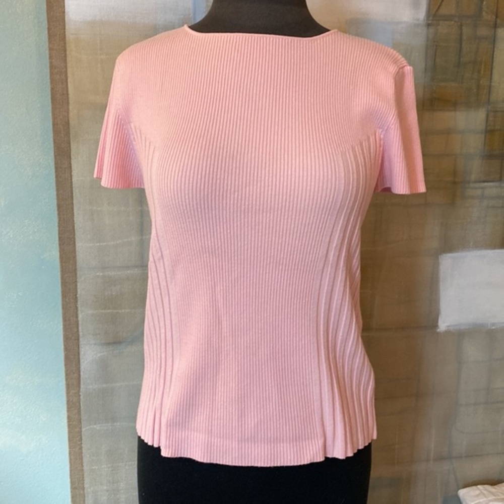Balldini Pretty in Pink Short Sleeve Knit Top